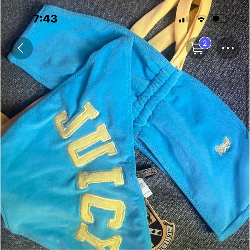 Women y2k juicy couture bikini very rare and brand new